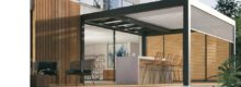 pergola toit en verre